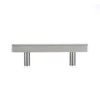 Ravinte 5 Pack 3-3/4 Inch Cabinet Pulls Brushed Nickel Sqaure