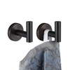 JQK Bathroom Towel Hook Oil Rubbed Bronze, 304 Stainless Steel