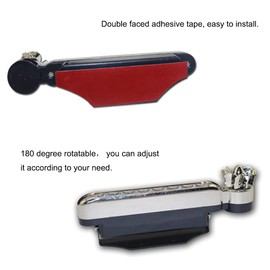 2Pcs Car Daytime Running Light 8 LEDs Wind Energy Powered Fog Lamp Auto Universal Waterproof Exterior Light VCXN