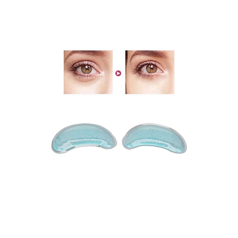 Almohadilla de Gel para los Ojos, Almohadillas Refrescantes Reutilizables para