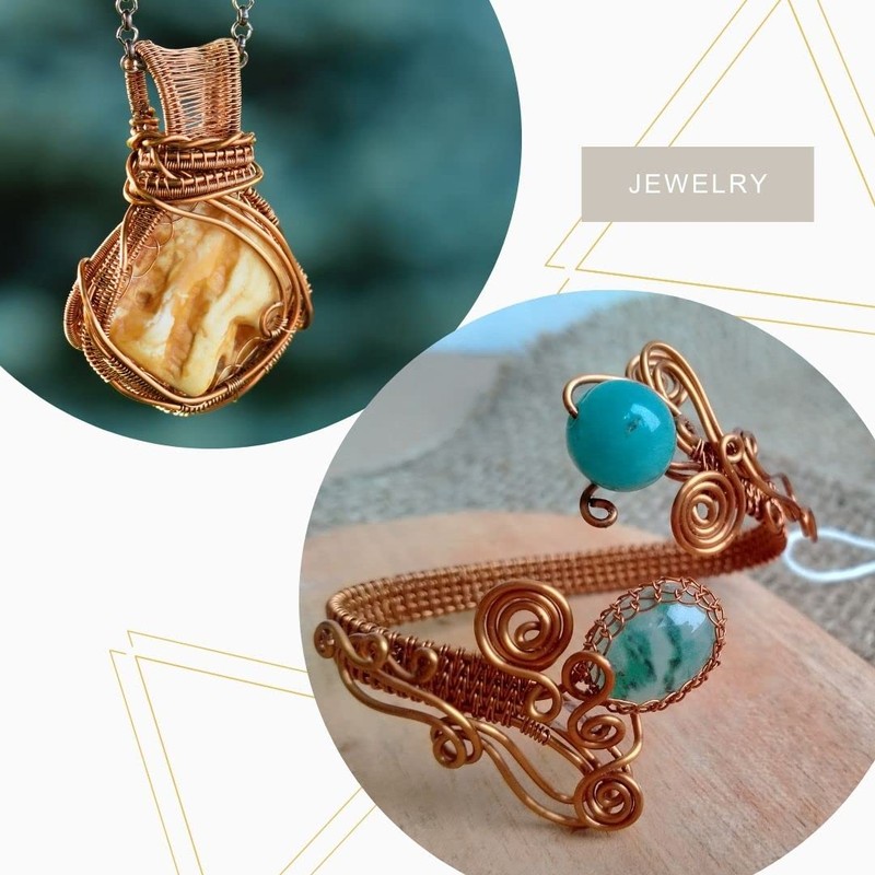 Artistic Wire 34 Gauge Bare Copper Wire