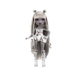 Rainbow High Shadow Series 1 Luna Madison- Grayscale Fashion Doll. 2 Metallic Grey Designer Outfits to Mix & Match, Great Gift for Kids 6-12 Years Old and Collectors