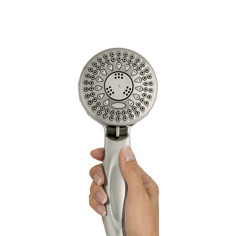 Waterpik TRS559E Showerhead, Handheld, 5 Settings, Brushed Nickel - Quantity