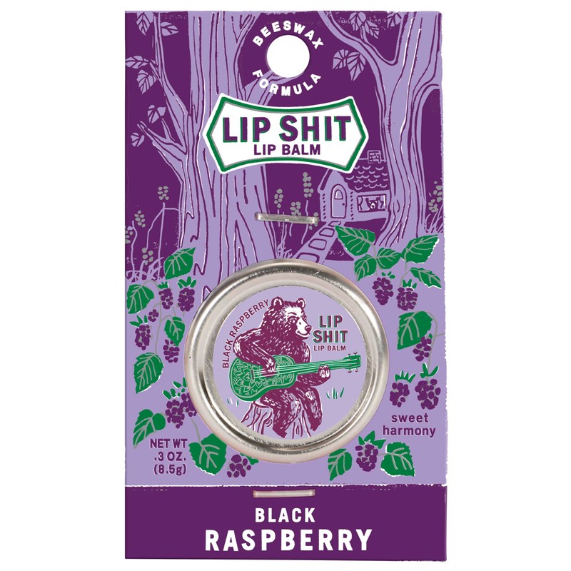 Lip Balm - Lip , Black Raspberry - Blue Q