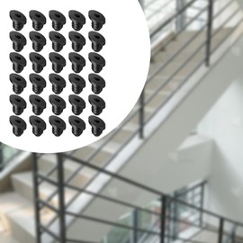 Harilla 30 Pieces 45 Degree Angle Beveled Washers Cable Railing Kits for Metal Posts, Easy to Install Beveled Protective Sleeves