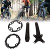 Bike Crankset Mountain Bike Crank Arm Set with 34T Positive