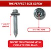 EAGLE 1 Metal Roofing Screws: #17 Metal Building Screws (250-Count),Oversized