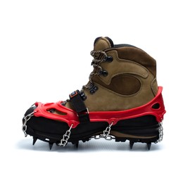Hillsound Trail Crampon Traction Device, Red, Large
