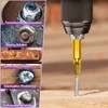 9 Piece Screw Extractor Set with Titanium Coating, Made of
