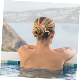 Baluue Classic Vintage Style Wooden Hair Stick for Women Hair Bun and Accessory Set