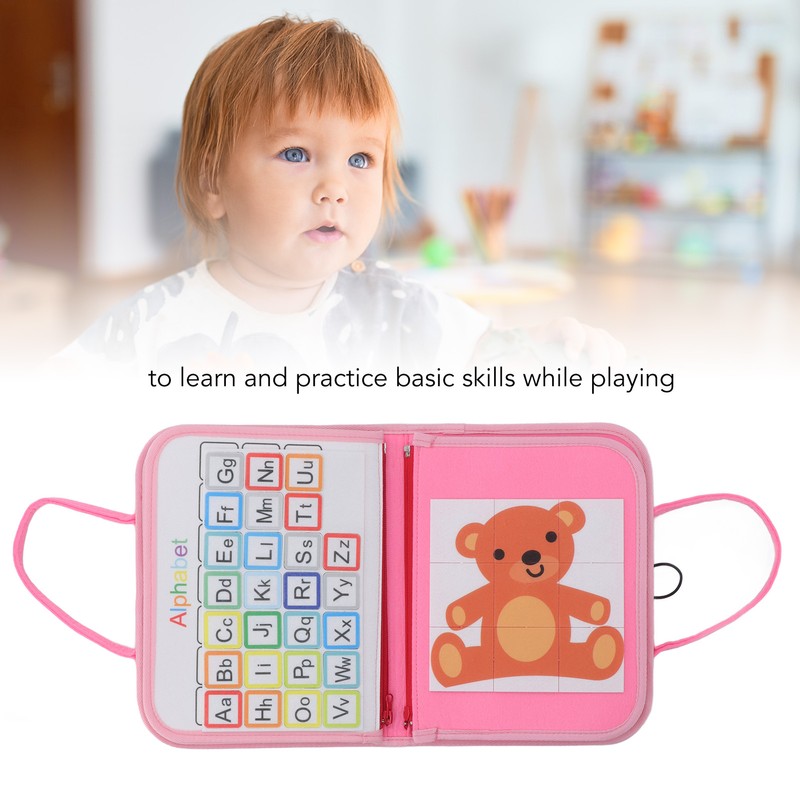 Toddler Skill Board Rich Contents Hand Eye Coordination Different Levels