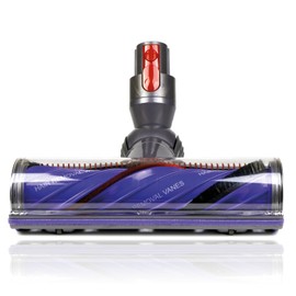 Spares2go Brush Head Anti Hair Wrap for Dyson V7 V8 SV10 SV11 Animal Motorhead Motorised Torque Turbine 968266-04 967483-03 967483-04 967483-05 971358-01 Hair Removal Vanes