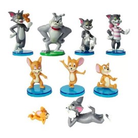 TOM Y JERRY Set 9 Figuras Tom Y Jerry