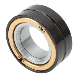 Metal Rings Fidget Toy, Adults Fidget Ring Toy, Round Shape Long Lasting Magnetic Rings Fidget Toy, Relief Stress Fingertip Fidget Ring Toy for Adult Men Outdoor