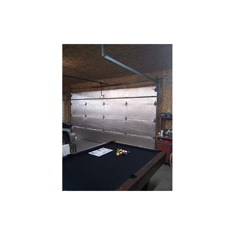 Reflective Garage Door Insulation Kit 10 Feet W x 8
