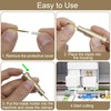 6 Pcs Premium Fine Point Blade with 1 Housing, 30°/45°/60°