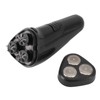 Electric Beard Trimmer 3 Floating Heads Rechargeable Precise Cutting Cordless