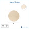 Wood Circles 11 inch, 1/8 Inch Thick, Birch Plywood Discs,