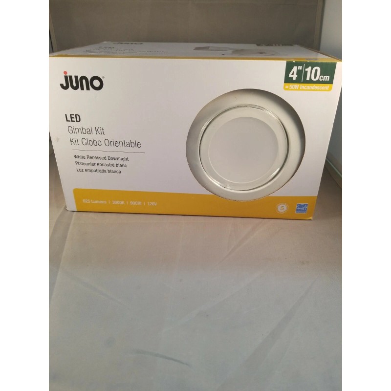Juno LED Gimbal Kit 4" White Recessed Downlight (2.2)