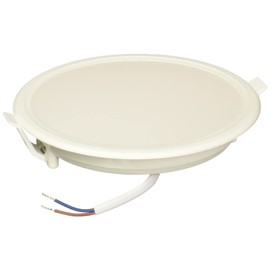 Construlita Lámpara Downlight LED de 10 W, - Familia LITEPAD, 17.5 cm Diámetro, Luz Suave Cálida, LED integrado, Driver removible incluido