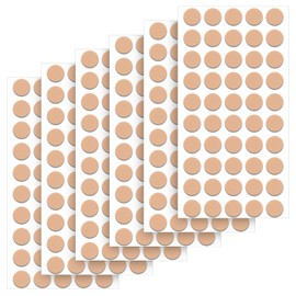 Classicseali 300PCS Earring Support Patches,10mm Waterproof Earring Stickers for Split Earlobes, Self-Adhesive Ear Patches for Earrings, for Supporting Heavy Earrings Studs Brooches,Skin Color