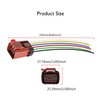 HiSport 5013984AA 1P1645 Tail Light Wire Harness Connector Compatible with