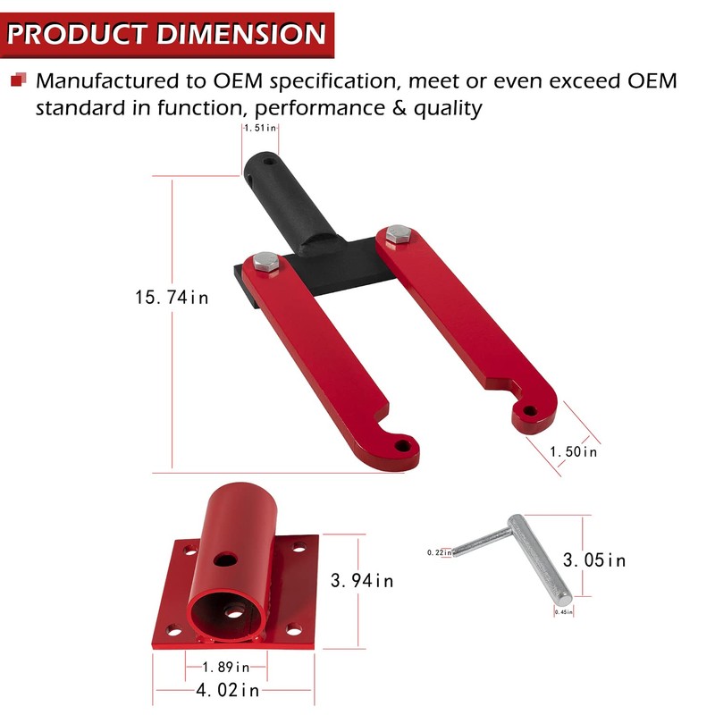DearChan T-0156-A Heavy Duty Transmission/Small Engine Holding Fixture Tool with