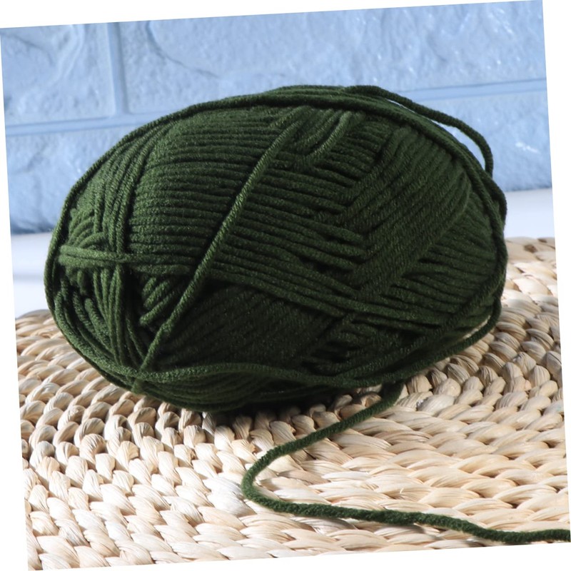 LIFKOME 50G Milk Cotton Yarn Soft Chunky Crochet Knitting Wool