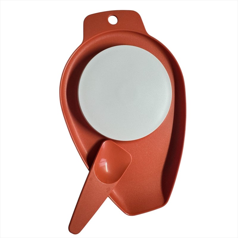 Tupperware Mamsell Chopping Board with Spatula Brave Helper Orange Small