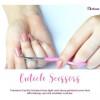 Stelone Tijeras Para Cutículas Stelone Premium, Juego Pequeño Y Curv
