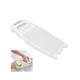 Khakho Plastic Mini Washboard Rectangle Washing Clothes Board Hand Washing Clothes and Small Delicate Articles
