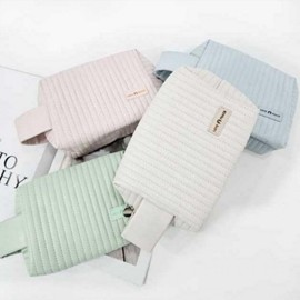 Simple Inner Bag Multi-Purpose Pouch with Handle for Makeup Bag Mint FREE