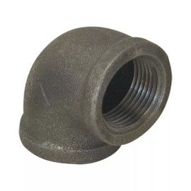 Jinan 1/8" BLACK MALLEABLE IRON 90 ELBOW DEG 90° ELBOW fitting pipe npt
