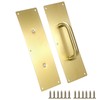 Sumnacon 1 Set 12" Stainess Steel Door Handle Pull &
