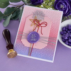 Spellbinders 3 Pack Wax Seal Stamp - Holiday from The Sealed for Christmas Collection