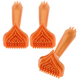 SAFIGLE 3pcs Multi Functional Scalp Massage Comb Gua Massager for Body Scrub Hair Care Relaxation Durable Handheld Tools for Home Use