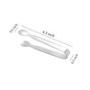 8 Pack Mini Ice Tongs Sugar Tongs Stainless Steel Small