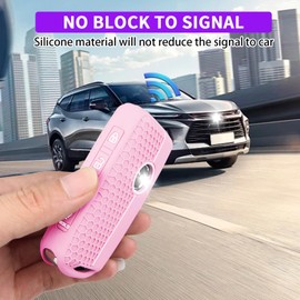 QBUC - Funda de goma de silicona para Mazda con llavero (4 botones) Protector de repuesto para llave inteligente Mazda 3 6 Cx-5 Cx-50 Cx-30 Cx-9 2019-2025
