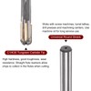 sourcing map Chucking Reamer 8.1mm H7 C1/K30 Carbide Tip Precision