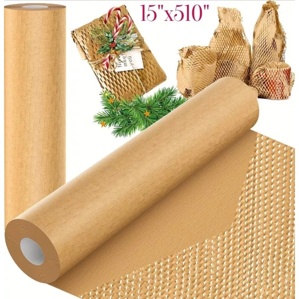 Honeycomb Packing Paper Wrap Moving Shipping Art Gift Box Packing