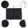 KOFULL Deluxe PU Leather Golf Scorecard Holder Leather and Yardage