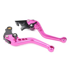 motor-mh Adjustable CNC Short Brake Clutch Levers Compatible with CBR300R/CB300F/FA 2014-2019 CBR500R/CB500F/X 2013-2019 CBR250R ABS 2011-2013 CBR400R All Year MSX 125 Grom 2014-2020 Monkey/Z125 2019
