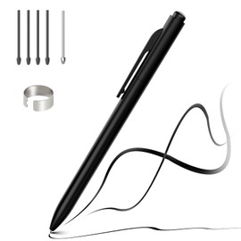 EMR Stylus Pen for Remarkable 2 Pen with Eraser, Digital Replacement Pen for Remarkable 2 Tablet Alternative Marker Plus Support 4096 Pressure Sensitivity/Palm Rejection/Tilt with 5 Soft Pen Tips