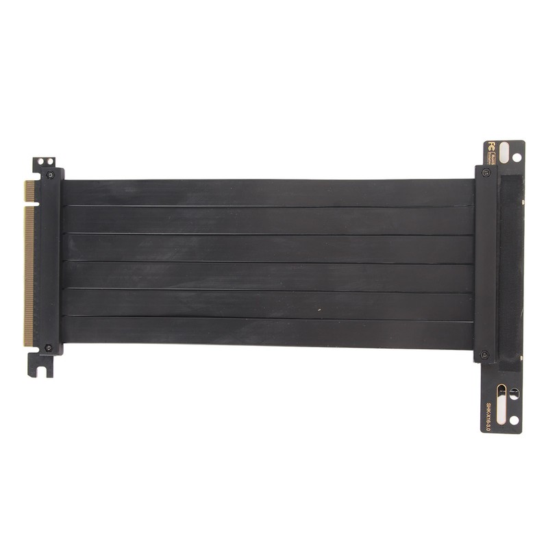 PCIE 3.0 X16 Riser Cable High Speed Flexible 90 Degree