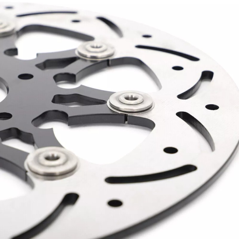 Tarazon Pair 11.8 Floating Front Brake Rotors For Harley Touring