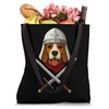 Beagle Knight Tote Bag