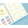 4pcs/pack Reusable Handwriting Practice Copybook Set Improve Writing Skills with
