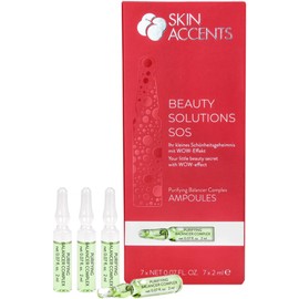 inspira: cosmetics Skin Accents Beauty Solutions SOS Purifying Balancer Complex Vials Your Little Beauty Secret with WOW Effect 14 ml