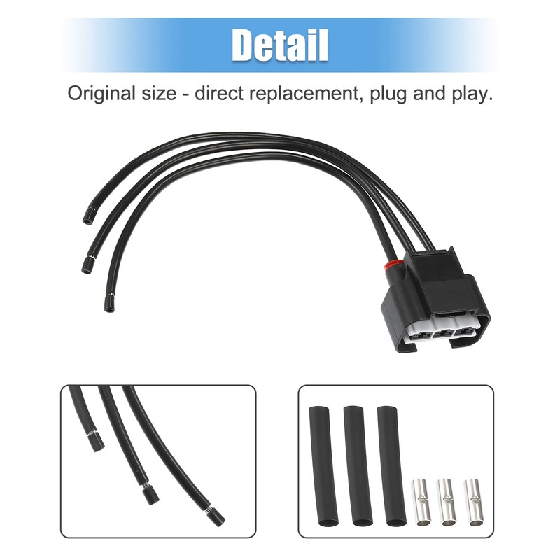A ABSOPRO Fan Motor Resistor Plug WRK4K-MA59 Replacement