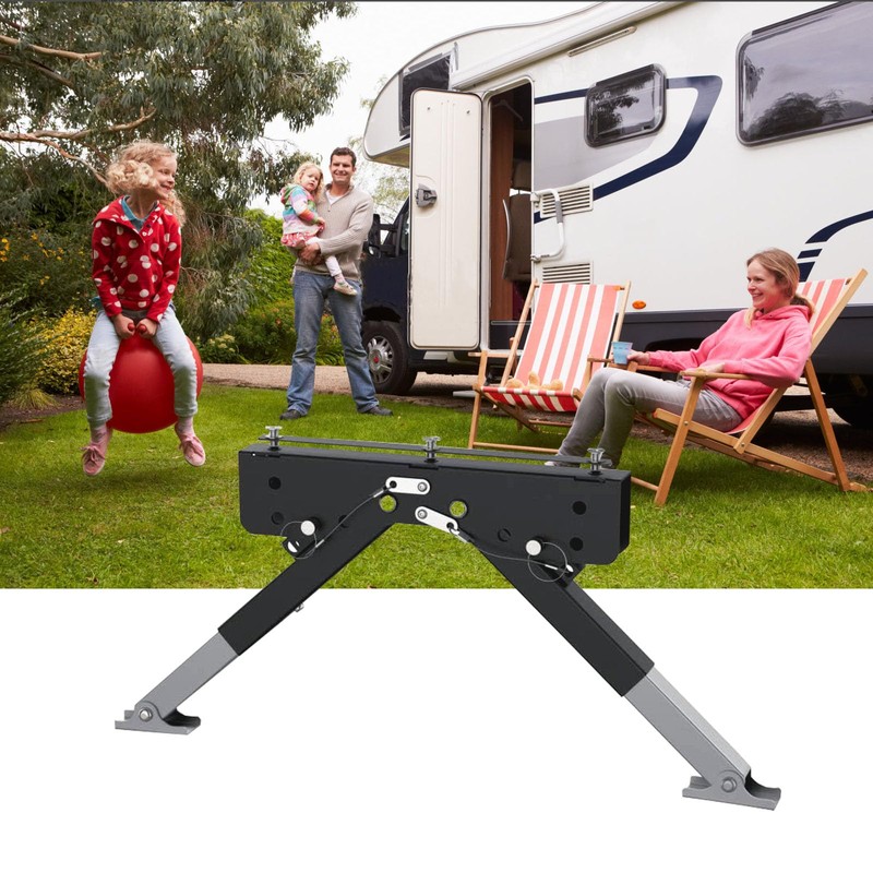 RV Step Stabilizer Kit for Travel Trailers and Motorhomes, RV
